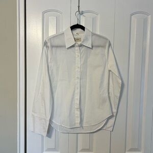 DL1961 Classic White Button-Up
